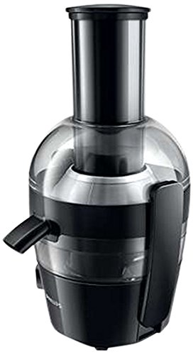 Philips HR1855/00 Centrifugeuse noire 700W, Quickclean nettoyage 1mn, cheminée XL, tamis inversé electro poli, jusqu' à 2L de jus en 1 extraction Philips HR1855/00 Centrifugeuse noire 700W, Quickclean nettoyage 1mn, cheminée XL, tamis inversé electro poli, jusqu' à 2L de jus en 1 extraction