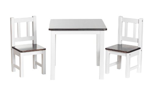 Impag Groupe de sièges pour enfants 1 table + 2 chaises Lara pinewood Impag Groupe de sièges pour enfants 1 table + 2 chaises Lara pinewood