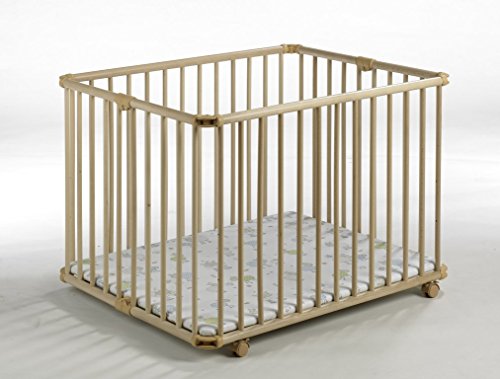 Parc à jouet Lucy Lucilee pliable en hêtre naturel mouton 80x102 cm Geuther Parc à jouet Lucy Lucilee pliable en hêtre naturel mouton 80x102 cm Geuther