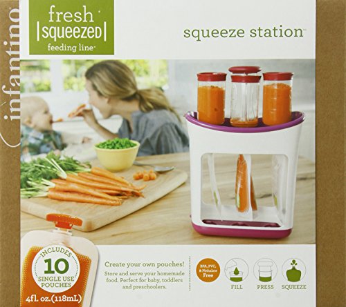 Infantino Squeeze Station Pressoir à purées Infantino Squeeze Station Pressoir à purées