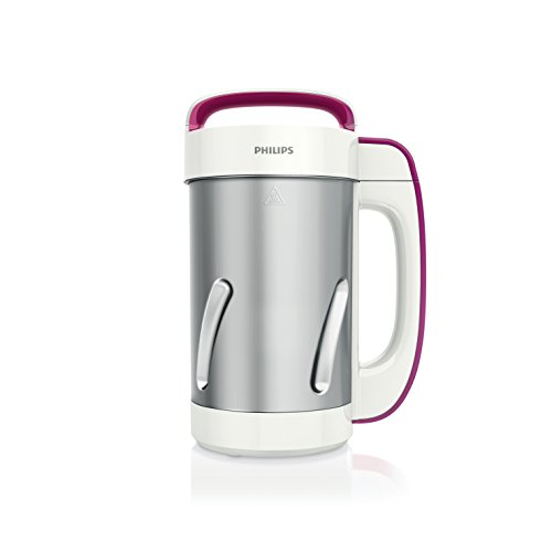 Philips HR2200/80 Blender Chauffant Smoothies / Gaspachos / Compotes / Soup Maker 990W 1,2L Philips HR2200/80 Blender Chauffant Smoothies / Gaspachos / Compotes / Soup Maker 990W 1,2L