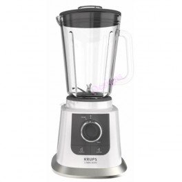 KRUPS - Blander 1,5 litre - Perfect Mix 9000 - Blanc Laqué - 850W KRUPS - Blander 1,5 litre - Perfect Mix 9000 - Blanc Laqué - 850W