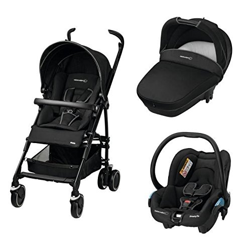 Poussette combiné trio bébé confort Maia access black raven Poussette combiné trio bébé confort Maia access black raven