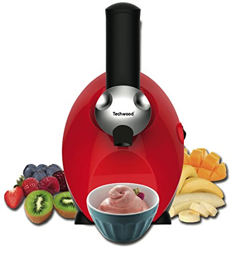 Techwood TIC-2055 Freeze & Mix Sorbetière Plastique Rouge 29 x 23 x 18 cm Techwood TIC-2055 Freeze & Mix Sorbetière Plastique Rouge 29 x 23 x 18 cm