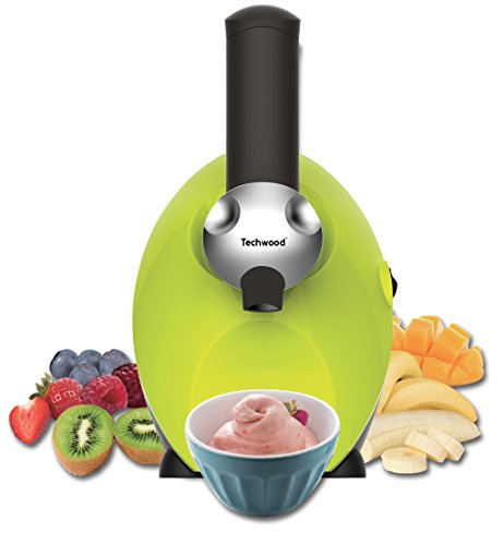 Techwood TIC-2044 Freeze & Mix Sorbetière Plastique Vert 28 x 23 x 18 cm Techwood TIC-2044 Freeze & Mix Sorbetière Plastique Vert 28 x 23 x 18 cm