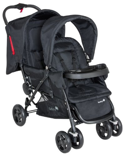 Safety 1st Poussette Tandem Duodeal Full Black Collection 2015 Safety 1st Poussette Tandem Duodeal Full Black Collection 2015