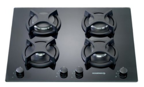 Rosieres RTV 640 FPN Plaque de Cuisson Gaz Intégrable 59,5 cm Perle Noir Rosieres RTV 640 FPN Plaque de Cuisson Gaz Intégrable 59,5 cm Perle Noir