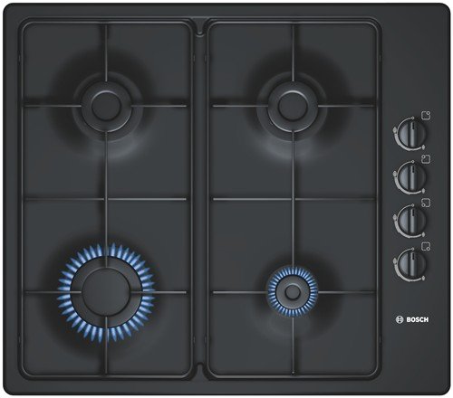 Bosch PBP616B80E Table de Cuisson Gaz 58 cm Noir Bosch PBP616B80E Table de Cuisson Gaz 58 cm Noir