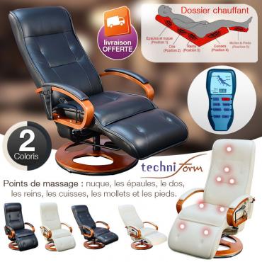 Fauteuil Relaxation Massant et Chauffant TECHNIFORM