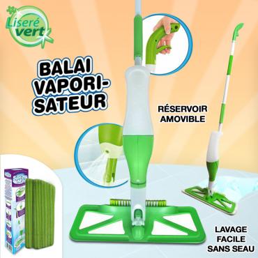 Balai Vapo Mop Liseré Vert® 2 Lingettes Balai Vapo Mop Liseré Vert® 2 Lingettes