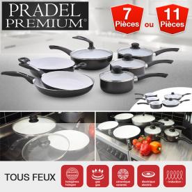 Batterie de cuisine PRADEL PREMIUM Batterie de cuisine PRADEL PREMIUM