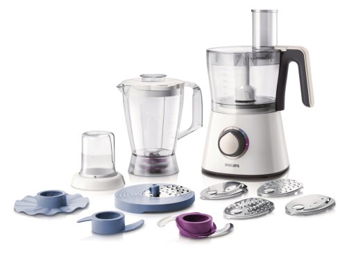 Philips HR7761/00 Robot Viva Collection Blanc 750 W Bol + Blender + Hachoir Philips HR7761/00 Robot Viva Collection Blanc 750 W Bol + Blender + Hachoir
