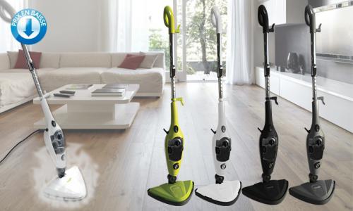 Balai vapeur 10 en 1 Clean'up Evolution et ses accessoires dès 49,90€ (jusqu'à 61% de réduction) Balai vapeur 10 en 1 Clean'up Evolution et ses accessoires dès 49,90€ (jusqu'à 61% de réduction)