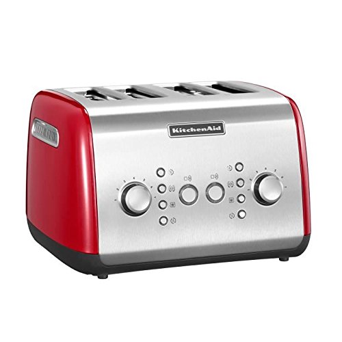 Kitchenaid - 5kmt421 eer - Grille-pains 4 fentes 1800w rouge empire Kitchenaid - 5kmt421 eer - Grille-pains 4 fentes 1800w rouge empire
