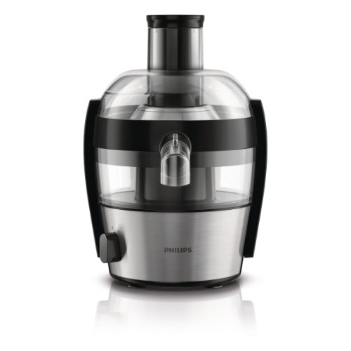 Philips HR1836/00 Centrifugeuse noire 500W, Quickclean nettoyage 1mn, cheminée XL, tamis inversé electro poli, jusqu' à 1,5L de jus en 1 extraction Philips HR1836/00 Centrifugeuse noire 500W, Quickclean nettoyage 1mn, cheminée XL, tamis inversé electro poli, jusqu' à 1,5L de jus en 1 extraction