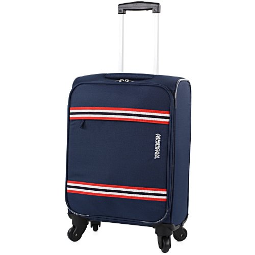 American Tourister Valise Berkeley Spirit Spinner S, Blue/Red American Tourister Valise Berkeley Spirit Spinner S, Blue/Red