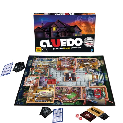 Hasbro - 387121010 - Jeu de Société - Cluedo Hasbro - 387121010 - Jeu de Société - Cluedo