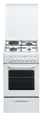 Fagor CFF1531C Cuisinière Mixte Gaz et Electrique Largeur : 50 cm Classe: B Blanc Fagor CFF1531C Cuisinière Mixte Gaz et Electrique Largeur : 50 cm Classe: B Blanc