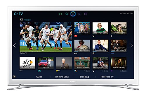 Samsung UE22H5610 22-inch Widescreen Full HD 1080p Slim Smart LED TV with Built In Wi-Fi and Freeview HD - White Samsung UE22H5610 22-inch Widescreen Full HD 1080p Slim Smart LED TV with Built In Wi-Fi and Freeview HD - White
