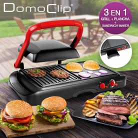 Grill Plancha sandwich maker 3 en 1 Domoclip® Grill Plancha sandwich maker 3 en 1 Domoclip®