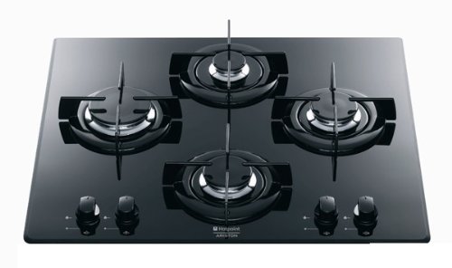 Hotpoint-Ariston TD 640 S BK IX/HA Table de Cuisson Gaz 60 cm Noir Hotpoint-Ariston TD 640 S BK IX/HA Table de Cuisson Gaz 60 cm Noir