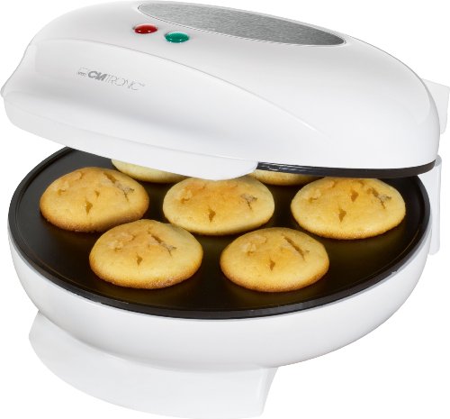 Clatronic mm 3336 Muffin Maker 5 cm Anti-Adhésif Acier Inox Clatronic mm 3336 Muffin Maker 5 cm Anti-Adhésif Acier Inox