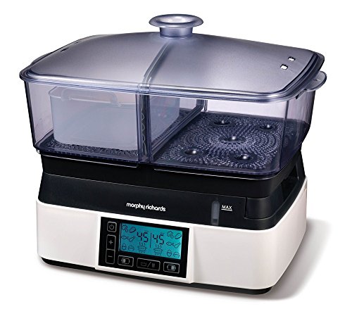 Morphy Richards M48775EE 48775 Cuit-Vapeur Intellisteam Compact Blanc 1600 W Morphy Richards M48775EE 48775 Cuit-Vapeur Intellisteam Compact Blanc 1600 W