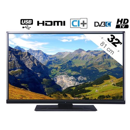 TECHWOOD Téléviseur LED 32'' - 81cm Téléviseur LED 32'' - 81cm - HDTV - 2x HDMI - TNT HD Réf : TK32D14HD TECHWOOD Téléviseur LED 32'' - 81cm Téléviseur LED 32'' - 81cm - HDTV - 2x HDMI - TNT HD Réf : TK32D14HD
