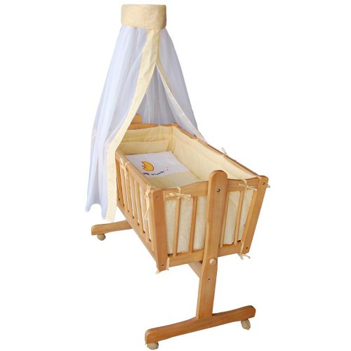 « Honey Bee » - Berceau bébé complet -- lit bébé -- lit de salon -- jaune -- 51365-02 « Honey Bee » - Berceau bébé complet -- lit bébé -- lit de salon -- jaune -- 51365-02