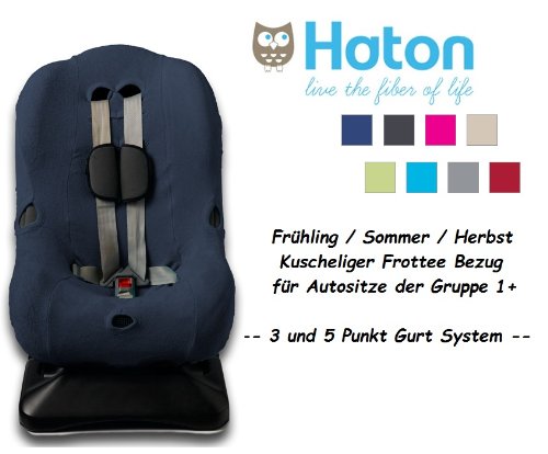HATON - Housse universelle eponge -- Printemps / Été / Automne -- pour coque bébé, siège auto, par ex. Maxi-Cosi Priori / SPS / XP, Römer King Plus / TS / Duo -- MARINE-- HATON - Housse universelle eponge -- Printemps / Été / Automne -- pour coque bébé, siège auto, par ex. Maxi-Cosi Priori / SPS / XP, Römer King Plus / TS / Duo -- MARINE--