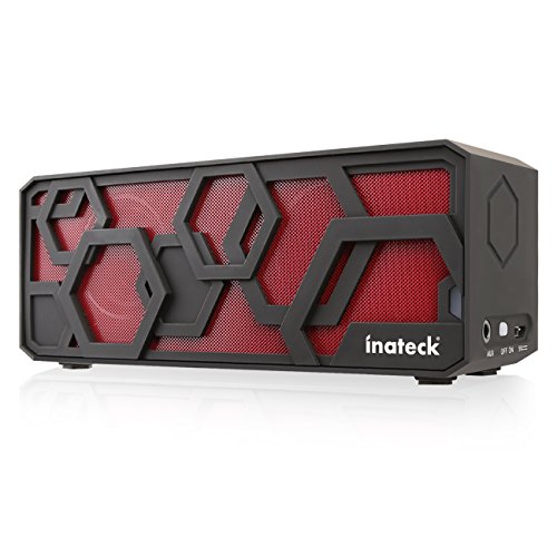 Inateck Enceinte Bluetooth Portable sans fil Bluetooth 4.0 haut-parleur de basses avec Batterie Rechargeable de 15H BTSP-10Plus