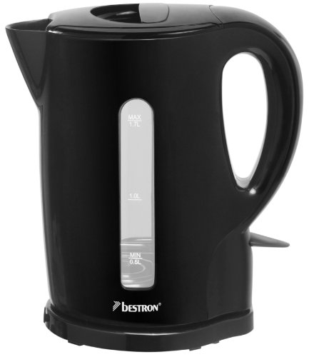Bestron AWK1717Z Bouilloire sans Fil 1,7 L 2200 W Noir Bestron AWK1717Z Bouilloire sans Fil 1,7 L 2200 W Noir