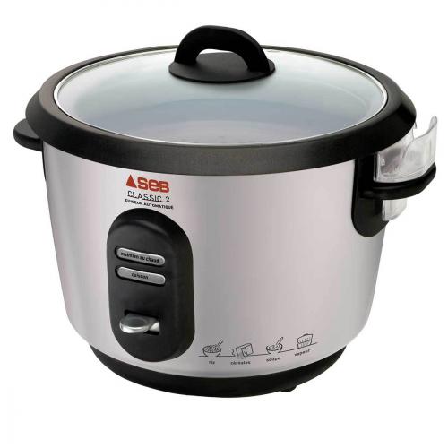 SEB Cuiseur à Riz New Classic 500 W 1.2 L Argent SEB Cuiseur à Riz New Classic 500 W 1.2 L Argent