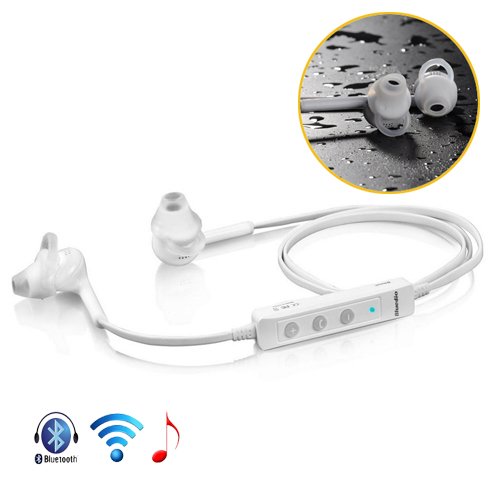 Patuoxun ®Anti-Sueur Bluetooth V4.0 Sans Fil Casque StErEo De Sport ÉCouteurs Sport A Oreillette Souple Avec La MIC Pour Smartphone Iphone 4 4S 5 5G 5S 5C Galaxy S3 S4 S5 Note II III HTC ONE M7 M8---blanc Patuoxun ®Anti-Sueur Bluetooth V4.0 Sans Fil Casque StErEo De Sport ÉCouteurs Sport A Oreillette Souple Avec La MIC Pour Smartphone Iphone 4 4S 5 5G 5S 5C Galaxy S3 S4 S5 Note II III HTC ONE M7 M8---blanc