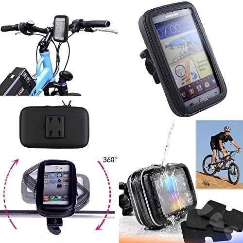 VicTsing Support fixation guidon avec étui imperméable pour iPhone 5/5S/5C/4S/4G/4/3GS iPod GPS VicTsing Support fixation guidon avec étui imperméable pour iPhone 5/5S/5C/4S/4G/4/3GS iPod GPS