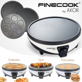 Appareil Multigrill 3 en 1 Finecook Appareil Multigrill 3 en 1 Finecook