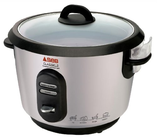 Seb RK1006 Classic Cuiseur Riz 6 Cup Chrome