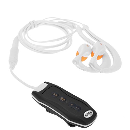 Andoer 4GB Agrafe Etanche IPX8 Mp3 Lecture FM Radio Natation Plongée Sport Son Stéréo Sonore avec Ecouteur Andoer 4GB Agrafe Etanche IPX8 Mp3 Lecture FM Radio Natation Plongée Sport Son Stéréo Sonore avec Ecouteur