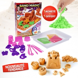 Coffret Jeux Sable Magique, 1 acheté, 1 offert Coffret Jeux Sable Magique, 1 acheté, 1 offert