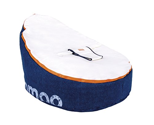 Doomoo Siège Effet denim Blanc Doomoo Siège Effet denim Blanc