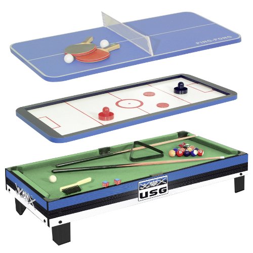 CDTS - CSL751 - Jeu de Plein Air - Table - 3 Jeux en 1 CDTS - CSL751 - Jeu de Plein Air - Table - 3 Jeux en 1