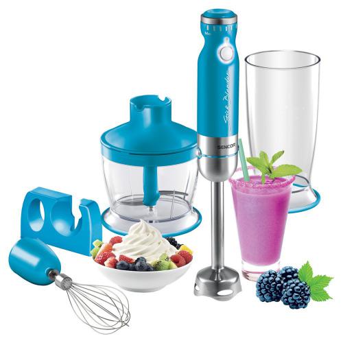 Coffret Mixeur plongeant & accessoires - turquoise