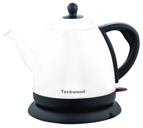 Techwood TBI-1042 Bouilloire Inox Blanc 1 L
