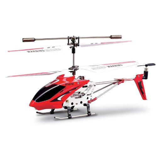 Syma S107G 2nd Edition Hélicoptère d'intérieur Rouge Syma S107G 2nd Edition Hélicoptère d'intérieur Rouge