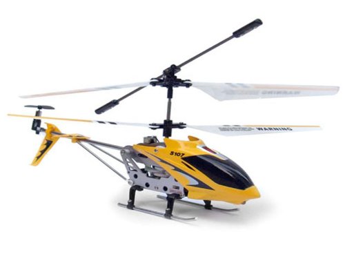 Helicoptère télécommandé Syma - S107G - Jaune Helicoptère télécommandé Syma - S107G - Jaune