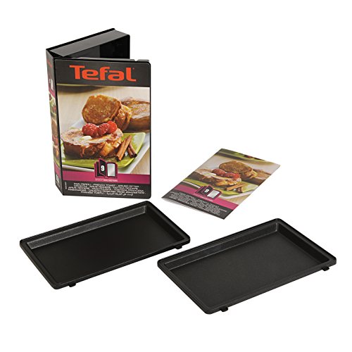 Tefal XA800912 Snack Collection Coffret de Plaque pour Pain Perdu avec Livre de Recettes 4,4 x 15,5 x 24,2 cm Tefal XA800912 Snack Collection Coffret de Plaque pour Pain Perdu avec Livre de Recettes 4,4 x 15,5 x 24,2 cm