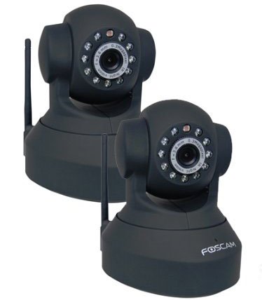 Foscam FI8918W Caméra IP Motorisée WiFi B/G/N Grand Angle 2,8 mm Blanc Foscam FI8918W Caméra IP Motorisée WiFi B/G/N Grand Angle 2,8 mm Blanc