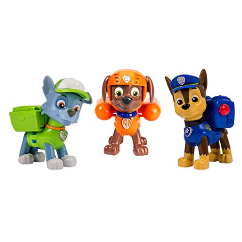 Paw Patrol - 6024061 - Figurine Animation - Pack De 3 - Sac A Dos Transformable 2 - Paw Patrol Paw Patrol - 6024061 - Figurine Animation - Pack De 3 - Sac A Dos Transformable 2 - Paw Patrol