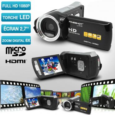 Caméra Numérique Full HD grand écran de 2.7 pouces Caméra Numérique Full HD grand écran de 2.7 pouces
