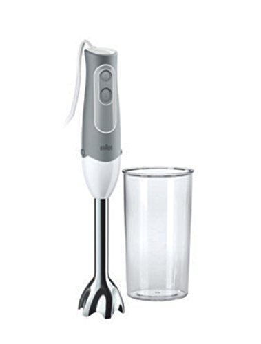 Braun MQ500SOUP Mixeur Plongeant Acier Inoxydable Gris/Blanc 15 x 9 x 25 cm
